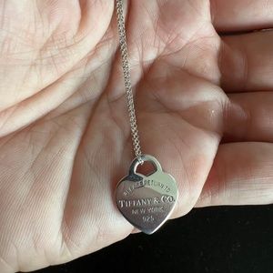 Tiffany & Co. heart tag necklace
